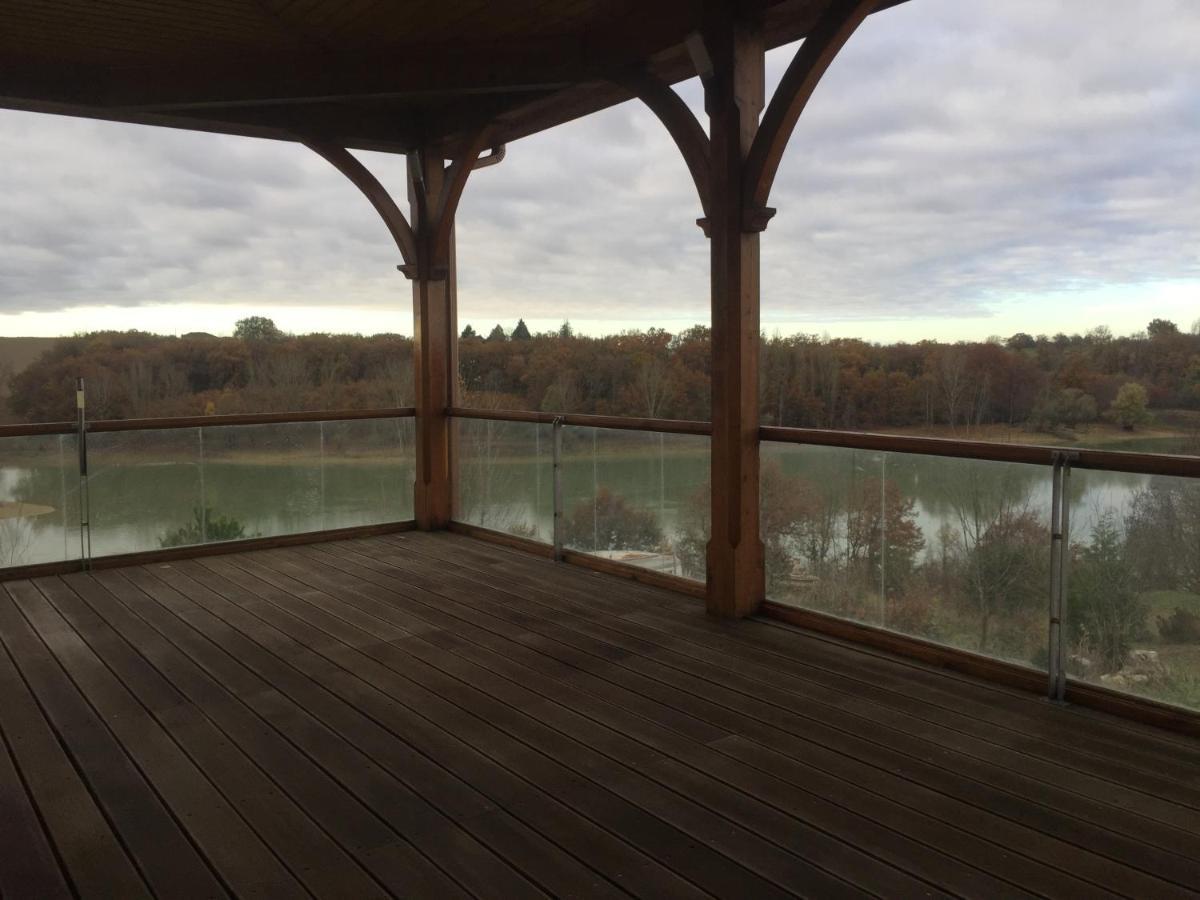 La Découverte, Jacuzzi, Sauna, et Terrasse avec vue sur lac à la campagne entre Toulouse et Auch Catonvielle Extérieur photo