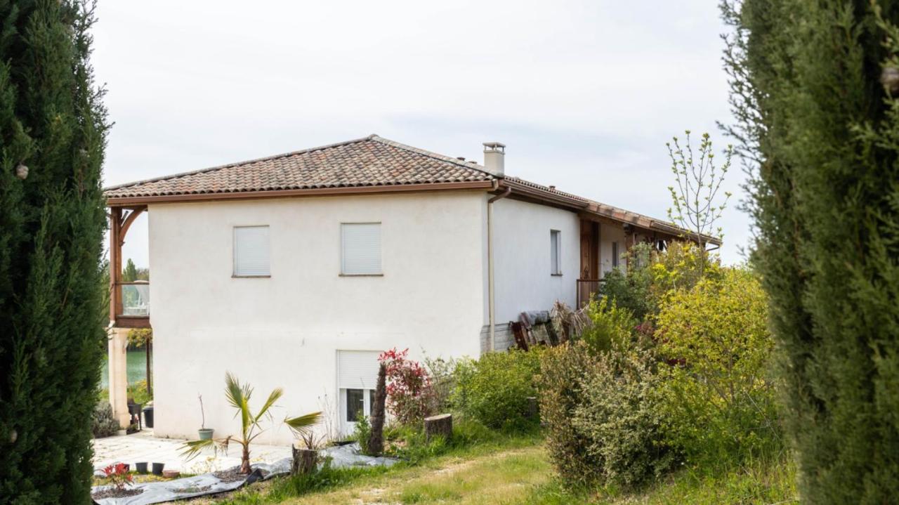 La Découverte, Jacuzzi, Sauna, et Terrasse avec vue sur lac à la campagne entre Toulouse et Auch Catonvielle Extérieur photo
