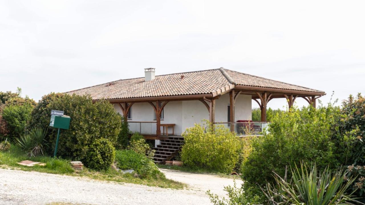 La Découverte, Jacuzzi, Sauna, et Terrasse avec vue sur lac à la campagne entre Toulouse et Auch Catonvielle Extérieur photo